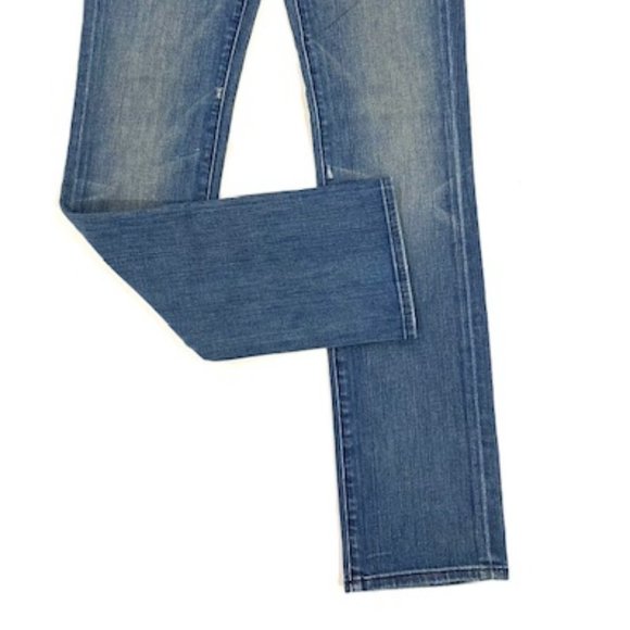 7 For All Mankind Denim Peek A Boo Sequin Jeans - Picture 3 of 4
